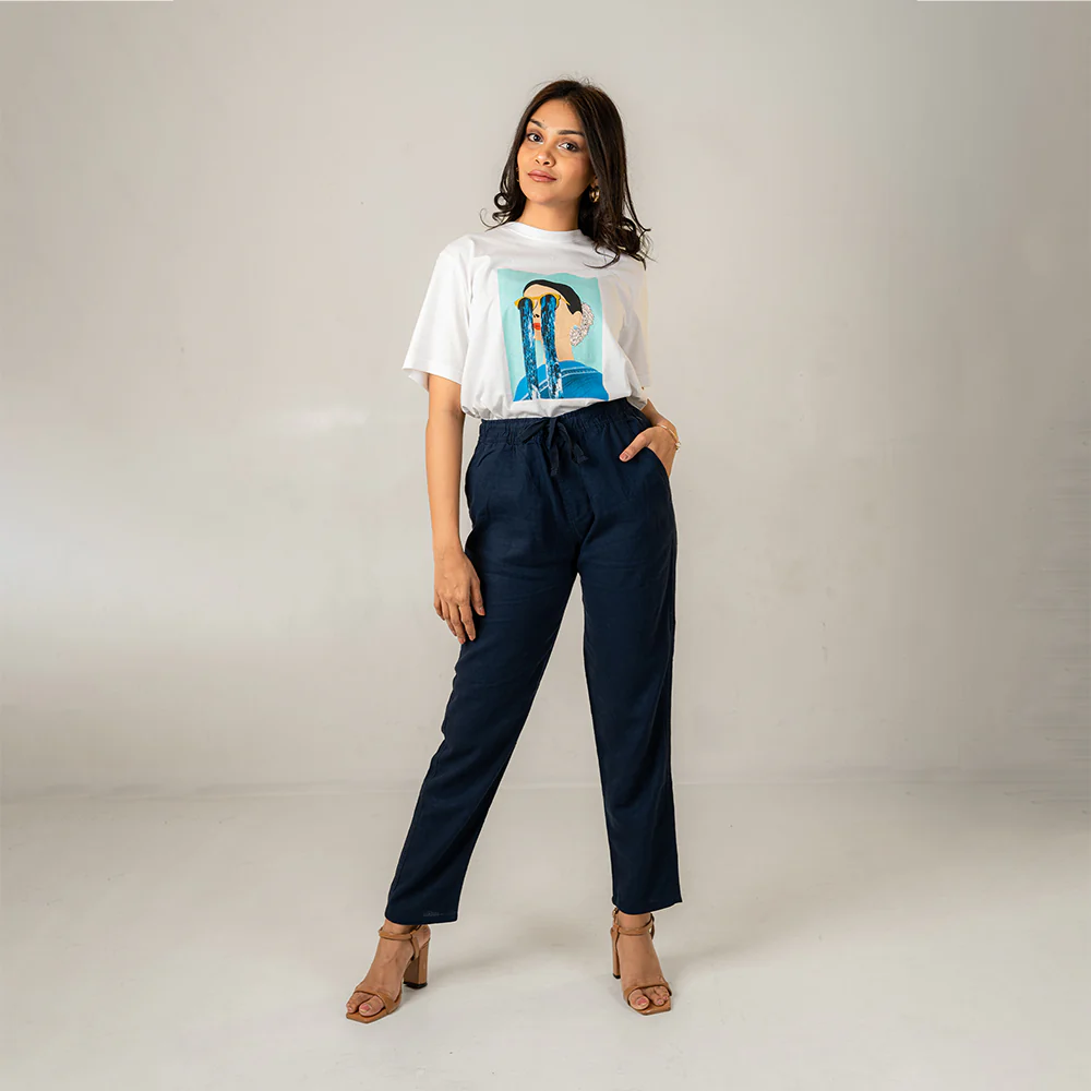 Feeling Blue Graphic T-Shirt - Image 5
