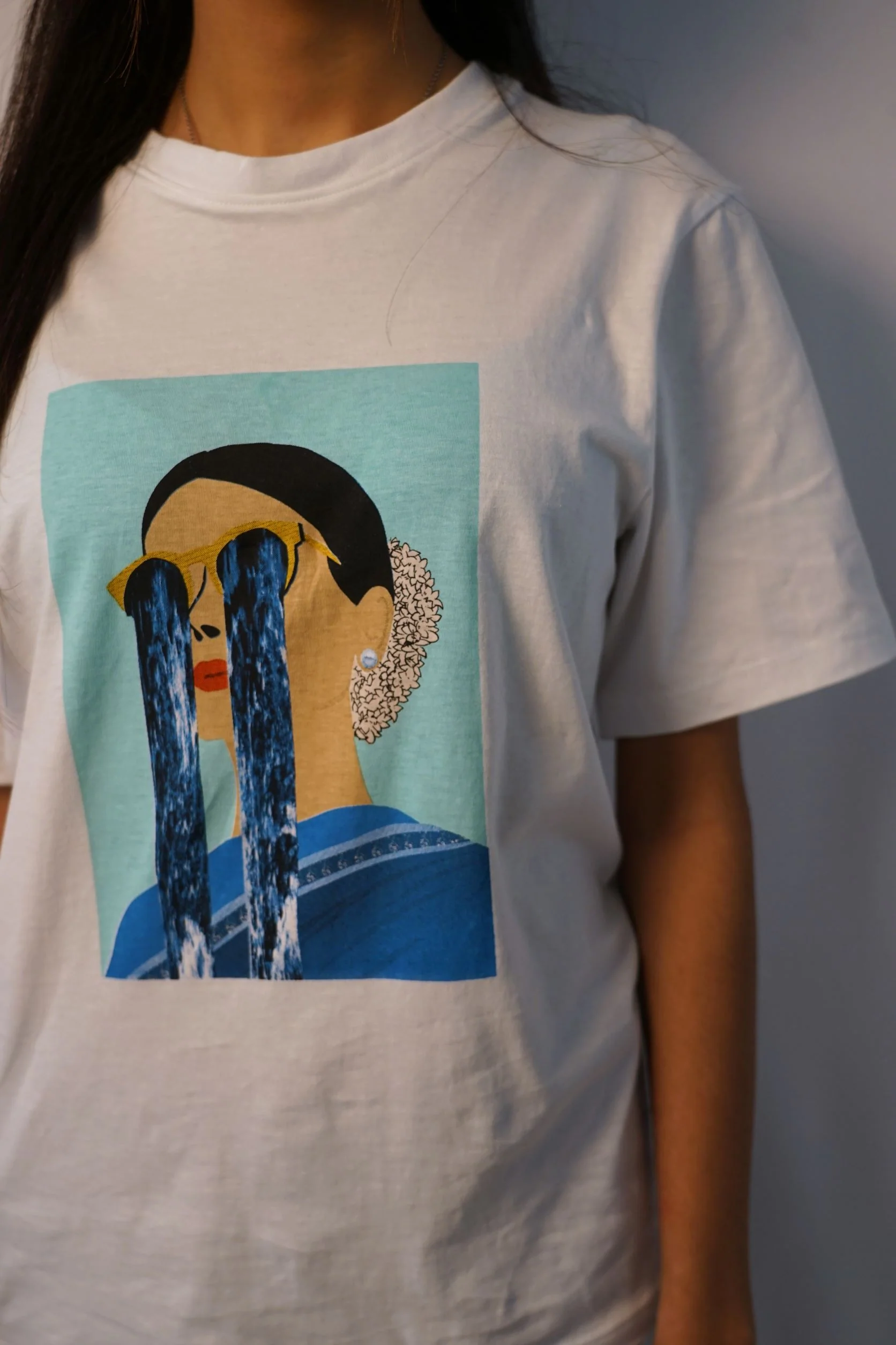 Feeling Blue Graphic T-Shirt - Image 6