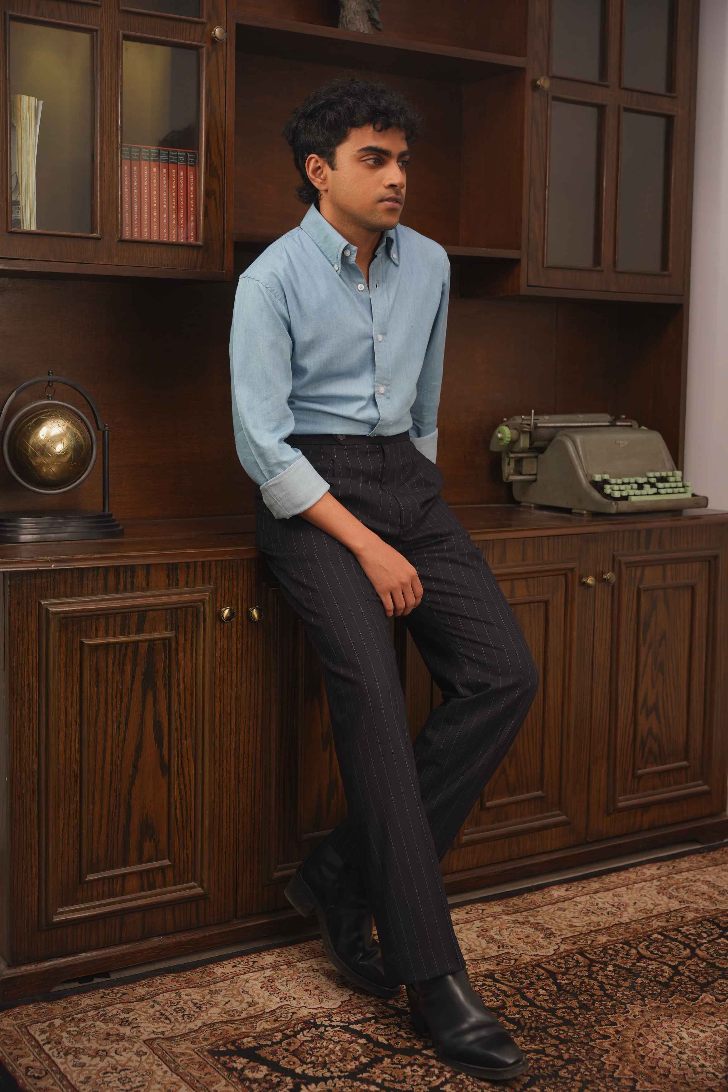 Giorgio Chambray Denim Shirt - Image 3