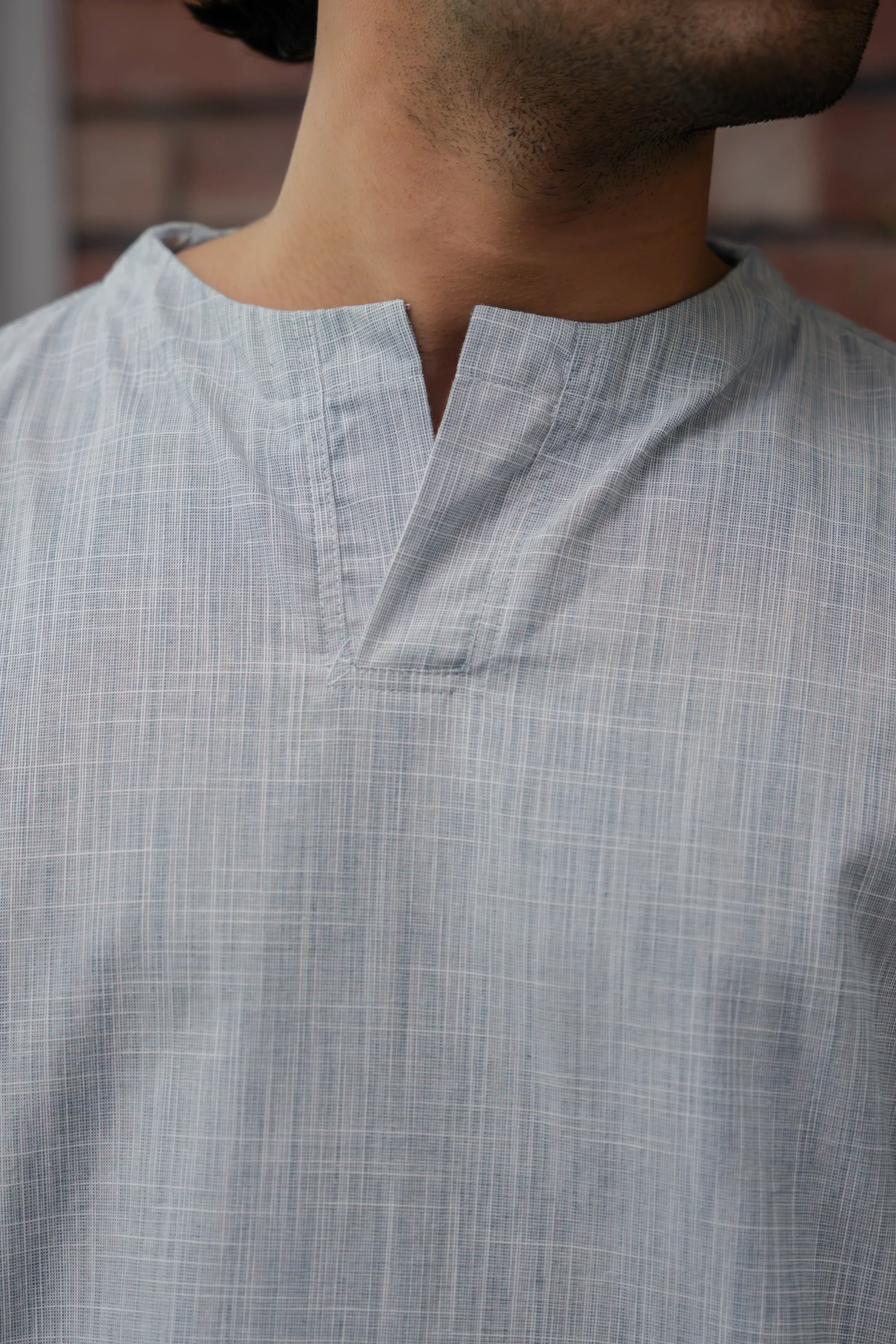 Kiyaan Khaadi Panjabi – Light Blue - Image 4