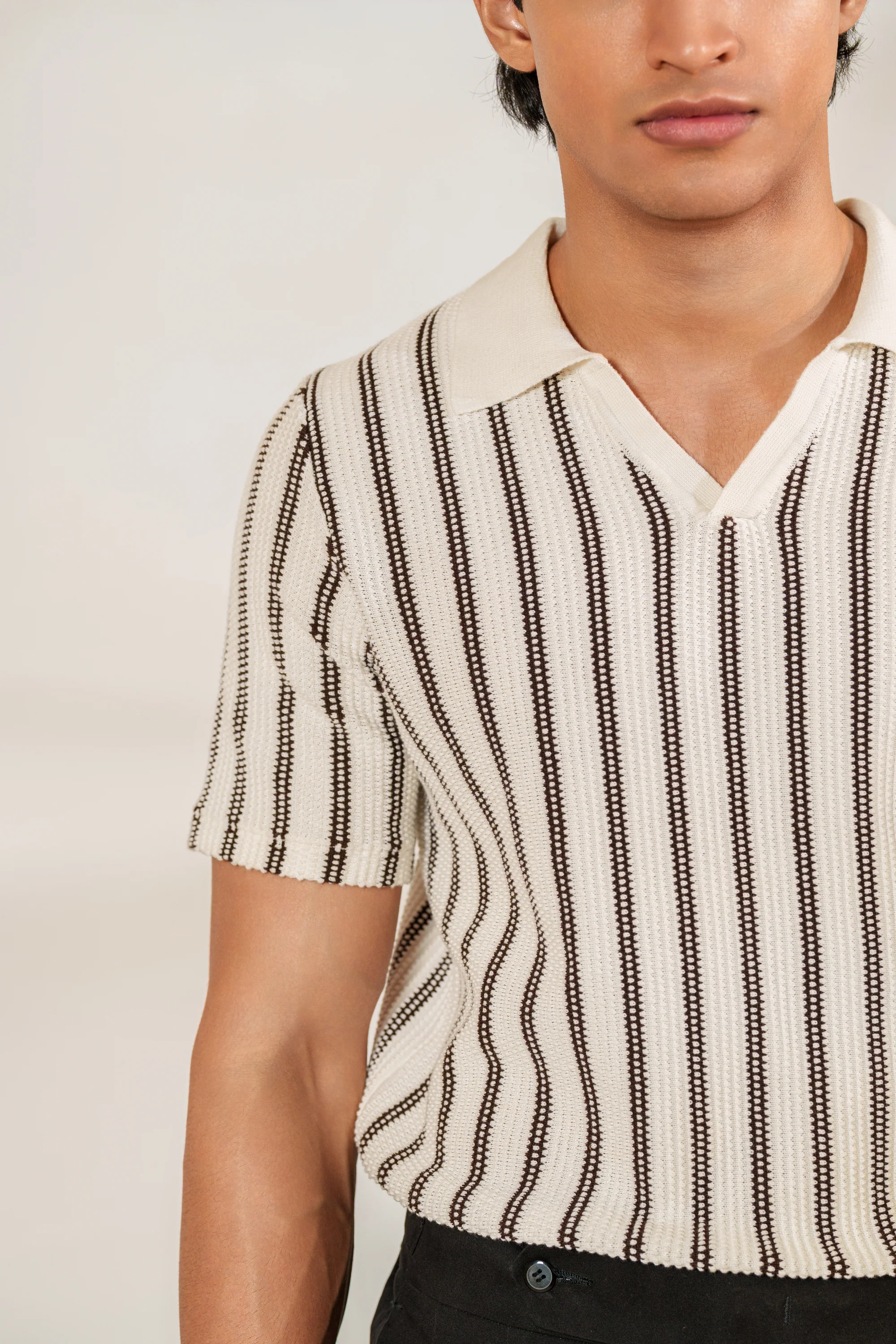 Roma Striped Polo - Image 2