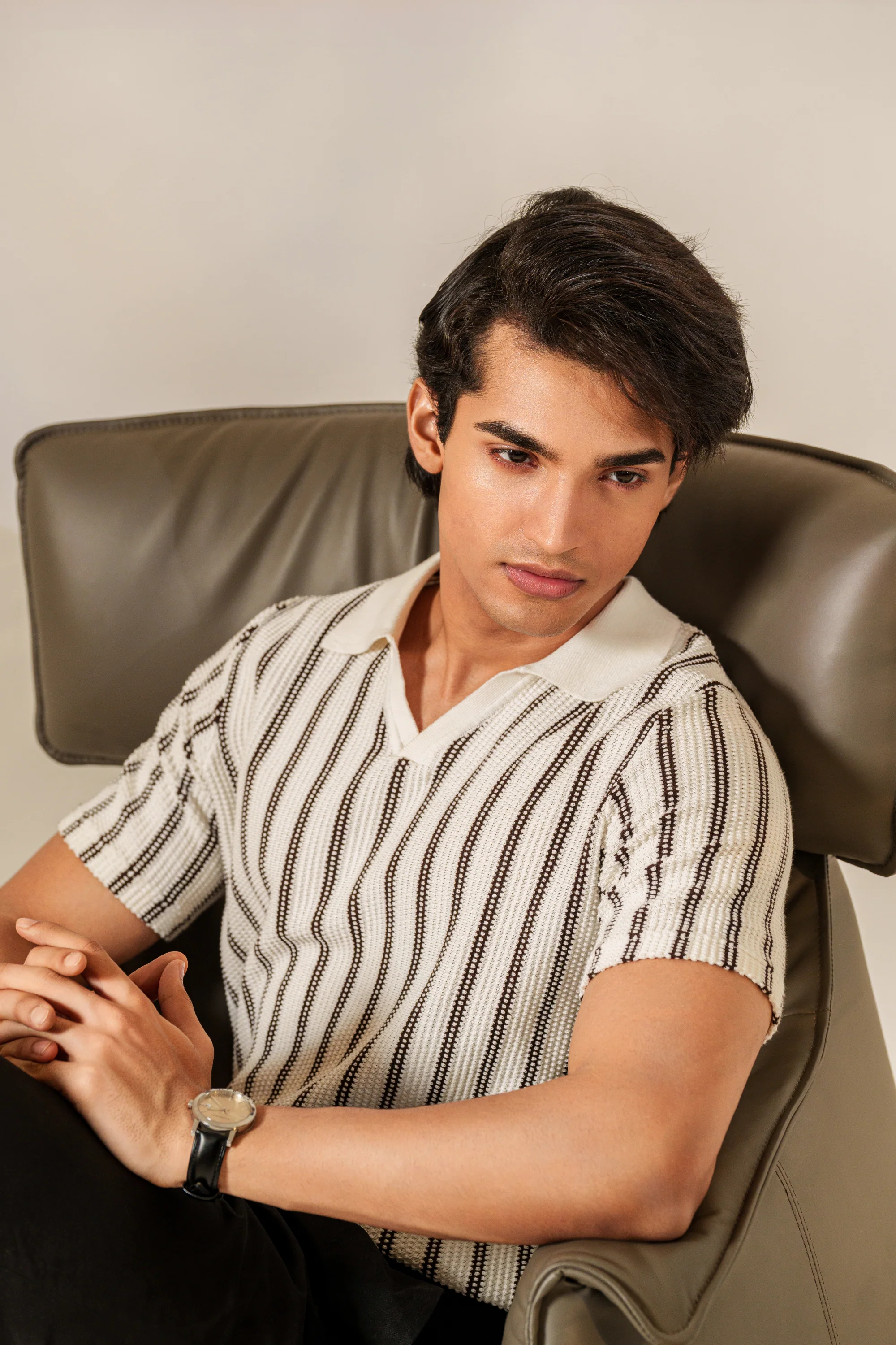 Roma Striped Polo - Image 3
