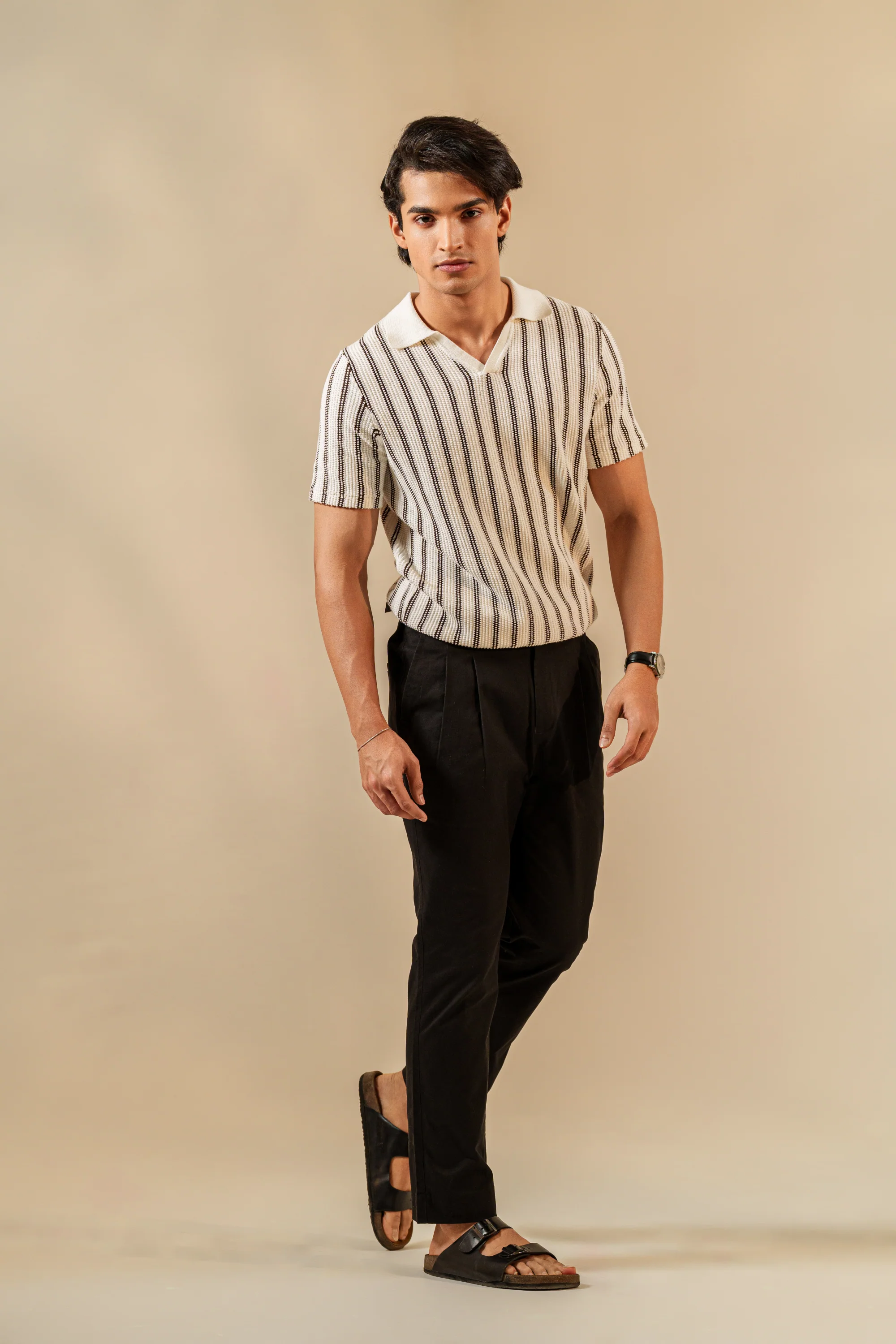 Roma Striped Polo - Image 5